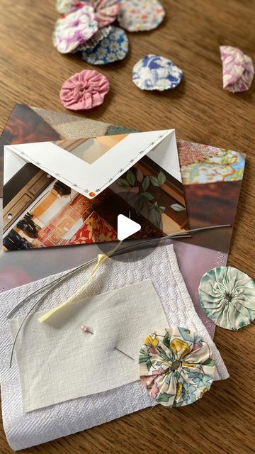 Helen - Inspiring Craft workshops and free craft blog! | I’ve been busy making lots of paper envelopes this Autumn, they are so easy and a fantastic way to use up an old spoiled book you’ve no use... | Instagram Envelope Templates, Scrap Fabric Projects, Handmade Envelopes, Envelope Art, Paper Ideas, Crafts Workshop, Envelope Template, Visual Journal, Paper Piecing Patterns