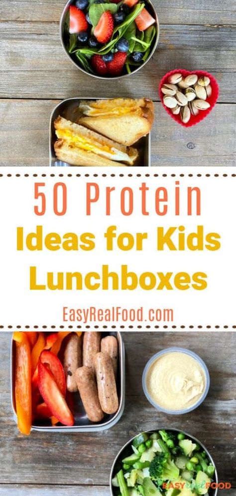 Health Kids Lunch, Best School Lunches For Kids, Easy High Protein Lunch For Kids, Protein For Lunchboxes, Clean Kids Lunches, Kids Lunch Prep For The Week, Non Peanut Butter Lunches For Kids, Cold Lunch Protein Ideas, Kid’s School Lunches