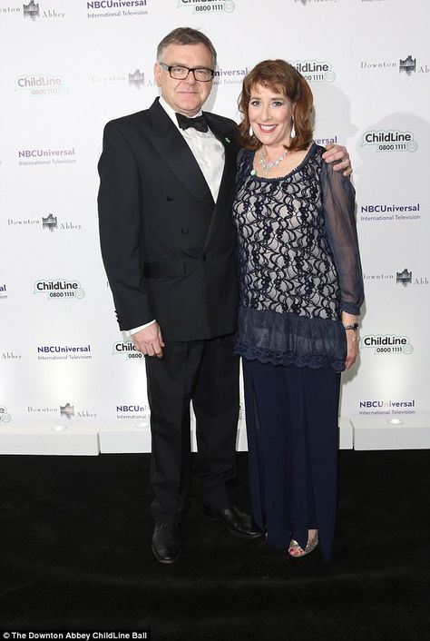 Phyllis Logan, right, managed to find love herself, marrying for the first time four years ago to Kevin McNally Kevin Mcnally, Downton Abbey Season 6, Watch Downton Abbey, Phyllis Logan, Downton Abbey Cast, Downton Abby, Never Too Old, Find Love, Downton Abbey