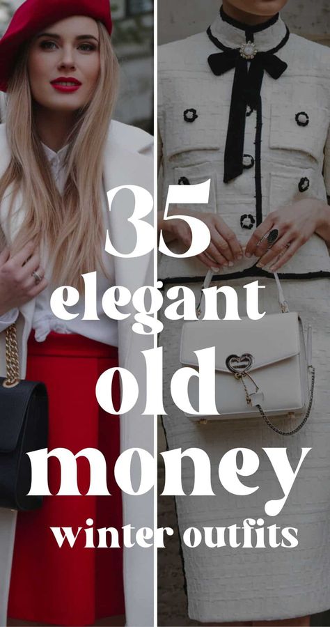 35 Elegant Old Money Winter Outfits Winter Womens Outfits Classy, Classic Old Money Outfits For Women, Houndstooth Blazer Outfit Classy, Old Money Outfits For Short Woman, Preppy Woman Outfits, Winter Old Money Outfit Women, Winter Tea Party Outfit Classy, Fun Classy Outfits, Royal Blue Work Outfit