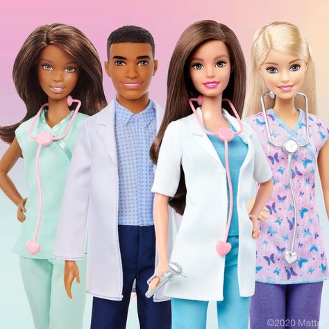 Image Barbie Hospital, Doctor Barbie, Barbie Instagram, Pink Pride, National Doctors Day, Barbie Barbie, Tooth Fairy, Barbie Fashion, Role Models