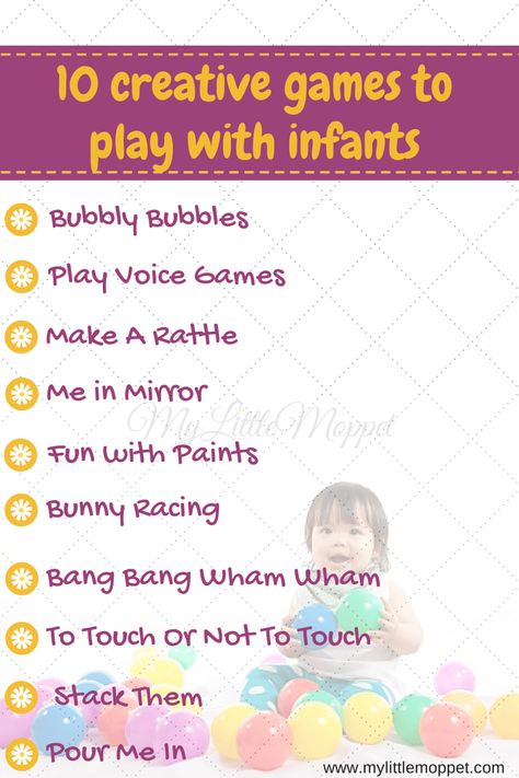 Things To Do With Infants, Infant Games, Infant Teacher, Infant Room Ideas, Baby Play Ideas, Social And Emotional Development, Art For Toddlers, Infant Lesson Plans, Interesting Games