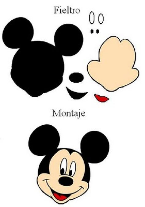 Os dejo el patron para hacer a mickey.Si alguien lo hace podria subir las fotos.Yo voy a hacerlo a ver como nos queda.Besossssssssssss... Bolo Do Mickey Mouse, Γενέθλια Mickey Mouse, Fiesta Mickey Mouse, Mickey Cakes, Idee Cricut, Mickey Mouse Cake, Mickey Mouse Birthday Party, Minnie Party, Mickey Party