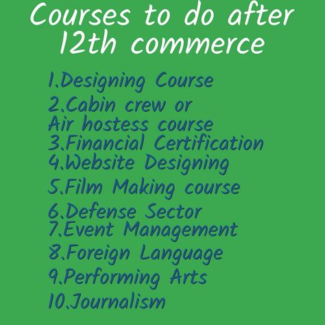 Here is all different course one can do after 12th commerce. #student #commercestudent #career #iinspiringyouth After 12th Commerce Courses, Commerce Courses, Commerce Notes, Commerce Students, College Bucket List, Student Attitude, Commerce Stream, Study Routine, Assertive Communication