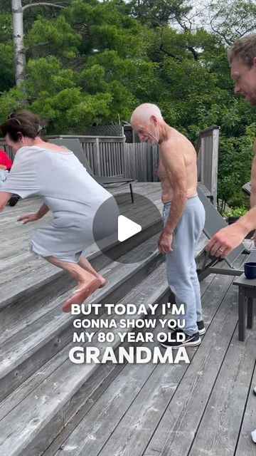 Phil Mackenzie on Instagram: "Life can look VERY DIFFERENT at 80 if you do these simple things…☺️💪 Here’s 4 things my 80 year old Grandma has done ever since I can remember that have helped her live the fullest and most capable life. She is so inspiring and not only has she shown me that at 80 a 20 inch box jump in flip flops is still possible but most importantly she’s shown me how capable we can be as we age if we prioritize our health now💙🙏  P.S. My number one mission is to help inspire people to make the most of this one life we get, just like my Grandma and Grandad and if you prioritize exercising now I can guarantee at 80 life is going to be a whole lot better 💪  Comment “STRONG” and I will give you 30 days entirely FREE of my follow along workouts and programming. I have so many 58kg Woman, Senior Fitness Workouts, Walking For Fitness, Old Grandma, Yoga For Seniors, Easy At Home Workouts, Daily Yoga Workout, Home Health Remedies, Yoga Body