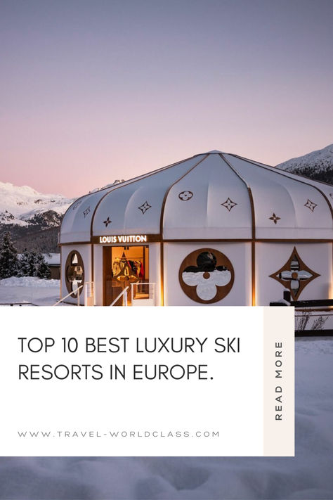 Experience luxury in Europe's top 10 ski resorts. From St. Moritz's glamour to Cortina's charm, discover the essence of alpine indulgence at Europe's finest ski resorts for 2024.

#skiing #skiingseason #luxuryski #ski #luxuryskiresorts #travelinspiration #travel #skieurope #skiresorts #top10skiresorts #top10ski Ski Europe, Luxury Europe, Best Ski Resorts, Ski Vacation, Luxury Ski, Ski Holidays, Toddler Travel, Winter Getaway, St Moritz