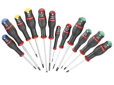 Screwdrivers & Bits Gray Hex, Hand Tool Sets, Phillips Screwdriver, Screwdriver Bits, Screwdriver Set, Automotive Tools, Steel Design, Push Pin, Screwdriver