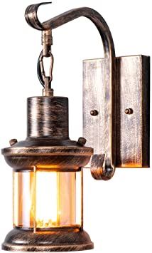 Compact Fluorescent Lamps, Wall Hanging Lights, Interior Wall Lights, Rustic Light Fixtures, Rustic Wall Sconces, Vintage Wall Lights, Retro Lamp, Retro Interior, Industrial Vintage