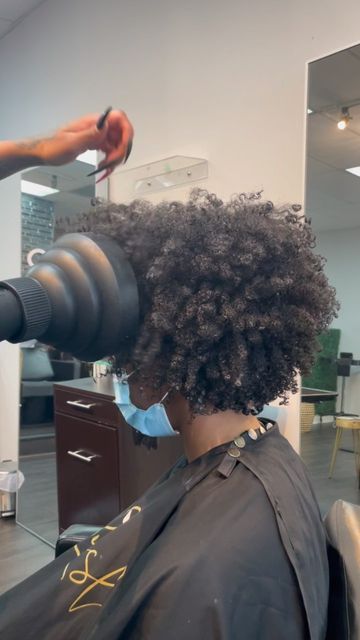 Radiance & Beauty on Instagram: "When blow drying your wash and go you want to start by using a Diffuser and hold it close to your hair without touching your hair with the diffuser. Once your curls are about 80% dry you will then start diffusing your hair on the base, drying your roots. Want to know why? Sign up for my “The Diversity of Natural Hair Masterclass” Link in bio" Diffuser Hair, Hair Diffuser, Wash And Go, Blow Dryer, Touching You, Blow Dry, Natural Curls, Curled Hairstyles, Master Class