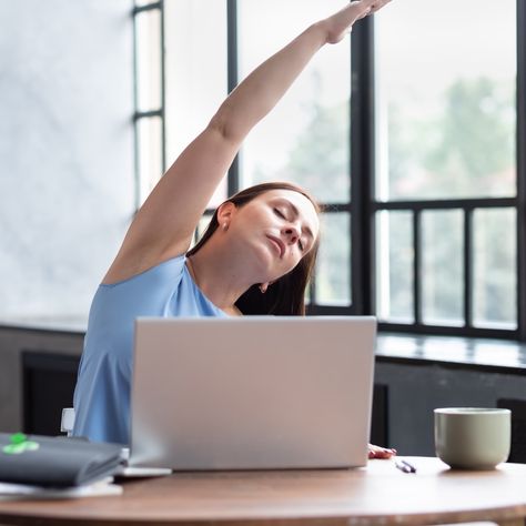 Desk Yoga for Entrepreneurs: It’s More Than Just For Flexibility – Success With Karen At Home Aesthetic, Desk Yoga, Doctor Of Chiropractic, Healthy Spine, Remote Working, Spine Health, Home Aesthetic, Better Posture, Healthy Work