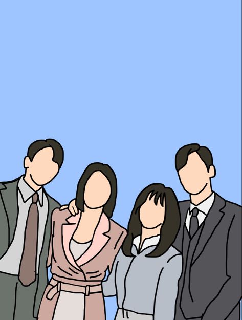 Ahn Hyo-seop, Kim Se-jeong, Seol In-ah, Kim Min-kyu, Business Proposal, Kdrama, Art, Line art Business Proposal Art, Easy Mandala Drawing Simple, Mandala Drawing Simple, Kdrama Cartoon, Kdrama Fan Art Wallpaper, Business Proposal Kdrama, Wallpaper Kdrama, Kdrama Art, Kim Se Jeong