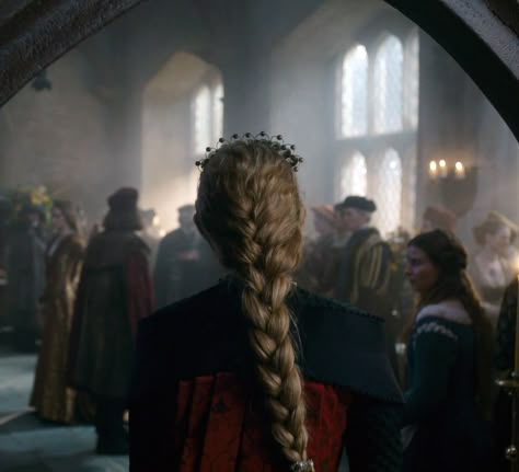 Rhaenyra Targaryen Aesthetic, Rhaena Targaryen, Targaryen Hair, Daena Targaryen, Elizabeth Of York, Medieval Hairstyles, The White Princess, Targaryen Aesthetic, Cersei Lannister