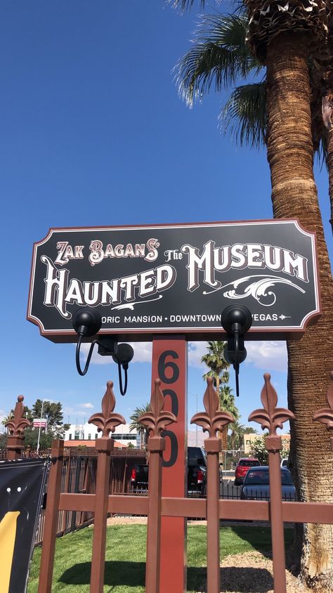 Opens every Wednesday-Saturday 1-9pm, Sunday 12-8pm, and its CLOSED every Tuesdays. Twitter: @hauntedmuseum Instagram: thehauntedmuseum Weird Items, Zac Bagans, Haunted Museum, Ed Gein, Las Vegas Photography, Zak Bagans, Nevada Travel, Bela Lugosi, The Paranormal