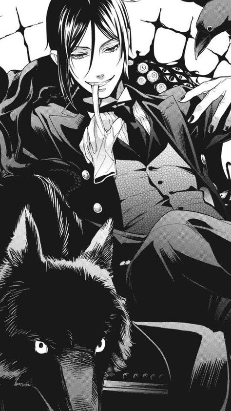 Sebastian Black Butler, Black Butler Wallpaper, Black Bulter, Black Butler Sebastian, Black Butler Manga, Black Butler Characters, Black Butler 3, Black Butler Ciel, Anime Villians