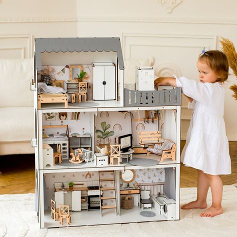 Homemade doll house