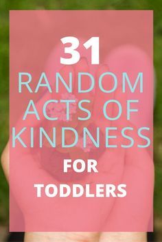 31 random acts of ki 31 random acts of kindness to teach toddlers about the joys of giving. Random acts of kindness ideas for kids...just in time for Christmas! Random Acts Of Kindness Ideas, Acts Of Kindness Ideas, February Art, Kindness For Kids, Kindness Ideas, Kindness Elves, Teaching Kindness, Toddler Montessori, Parenting Blogs