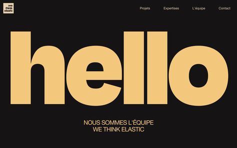 We Think Elastic website design inspiration • MaxiBestOf Site Design Website, Digital Communication, Helvetica Neue, Fun Website Design, Contents Design, Best Web Design, Blog Article, Website Inspiration, Website Design Inspiration