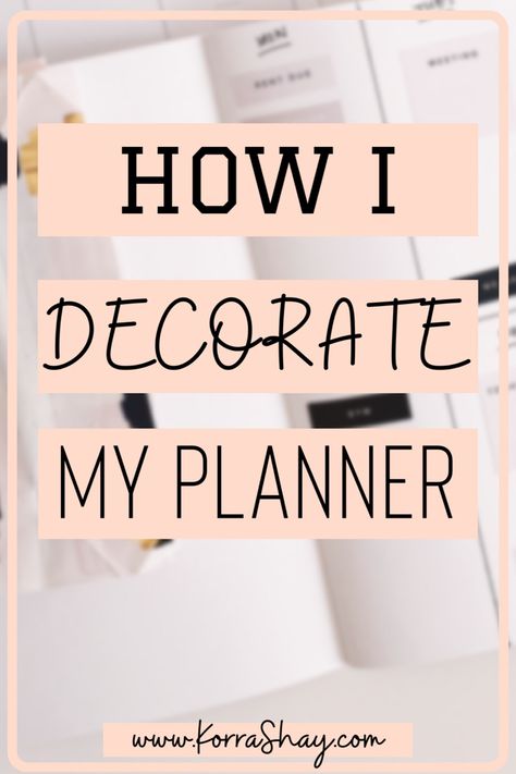 How To Make Your Planner Look Cute, Big Happy Planner Ideas, How To Make Your Planner Aesthetic, Daily Planner Decoration Ideas, Happy Planner Cover Ideas, My Planner Ideas, Planner Decorating Ideas Layout, How To Use Stickers In Your Planner, Monthly Planner Decorating Ideas