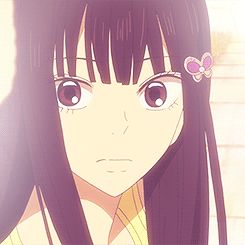 Kuronuma Sawako Icons, Sawako Pfp, Sawako Girls Aesthetic, Kimi Ni Todoke Gif, Sawako Gif, Kimi No Todoke Gif, Sawako Kuronuma Gif, Sawako Gif Pfp, Emo Video