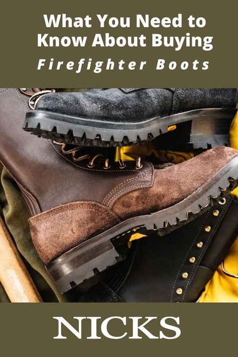 Discover the importance of durable firefighter boots and how they protect our brave firefighters in challenging environments. Learn about the design, materials, and features that make firefighter boots a crucial part of firefighting gear, ensuring safety and performance when it matters most. Rugged Leather Work Boots With Steel Toe, Rugged Work Boots With Reinforced Toe For Safety, Rugged Leather Work Boots With Goodyear Welt, Rugged Leather Work Boots For Safety, Industrial Leather Work Boots Impact Resistant, Firefighter Boots, Worker Boots, Handmade Leather Work, Firefighter Gear