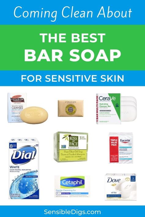 If you have sensitive skin, you can be worried about the slightest thing setting it off. Your soap might be a culprit. These 10 soaps are known to be good for sensitive skin. #showerideas #showerremodel #showerfaucet #showerheads #showering #bathroomideas #homerenovationideas Best Soap For Women, Best Soap For Dry Skin, Sensitive Skin Soap Recipe, Products For Dry Sensitive Skin, Best Bar Soap For Women, Diy Soap For Sensitive Skin, Body Wash For Sensitive Skin, Exfoliator For Sensitive Skin, Best Bar Soap