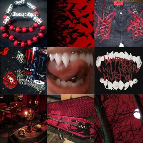 vampires, emo, vampire, emocore, goth, gothic, vamp Emo Moodboard Aesthetic, Starflesh Moodboard, Red Characters Aesthetic, Red And Black Moodboard, Alt Moodboard, Emo Moodboard, Vampire Moodboard, Red Mood Board, Gothic Moodboard