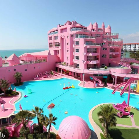 Barbie Town, Dream House Layout, Pastel Goth Art, Home Structure, Barbie Birthday Party, Kids Bedroom Inspiration, Malibu Barbie, Barbie Dream House, Barbie House