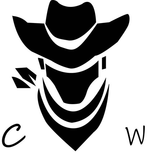 Cowboy Logo Design Ideas, Cowboy Logo Design, Country Decals, Cowboy Applique, Cowboy Logo, Assassin's Creed Black, Dove Tattoo, Graphic Design Ideas, Book And Magazine Design