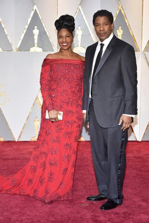 Denzel Washington and Pauletta Washington  - The Red Carpet Looks That Stole the 89th Annual Academy Awards Pauletta Washington, Black Celebrity Couples, Trudie Styler, Oscar Academy Awards, Movies Scenes, Ciara And Russell Wilson, Classic Fireplace, Cutest Couples, Oscars Red Carpet