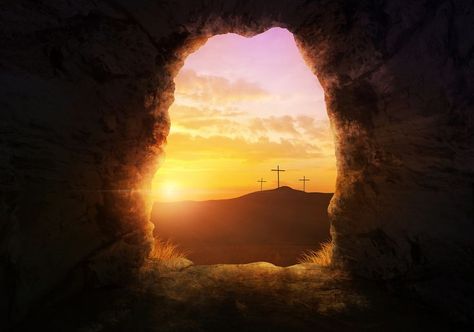 Baltimore Catechism: On What Day Did Jesus Christ Rise From the Dead? Empty Tomb, Resurrection Sunday, He Has Risen, Images Of Christ, Maria Magdalena, Easter Story, Jesus Resurrection, Holy Week, He Is Risen