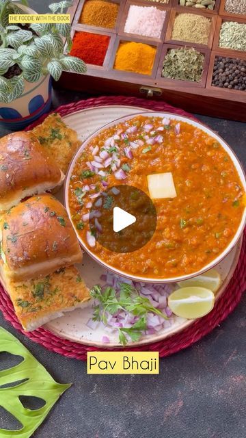 Sagarika🌻Swagatika on Instagram: "Pav Bhaji
Step-by-step recipe:
▪️Add 2 cups cubed potatoes, 1½ cups cauliflower florets, 1 cup carrots, 3/4 cup green peas, 2 cubes butter and salt to a pressure cooker.
▪️Pour water, it should be just enough to cover them partially. Pressure cook for 1 to 2 whistles on a medium heat.
▪️When the pressure releases open the lid and mash them well. Keep it aside.
▪️Heat 1 tbsp oil in a pan.
▪️Add 3 butter cubes and let it melt.
▪️Add 1/2 tsp cumin seeds and 2 chopped green chilies. Let them crackle.
▪️Add 1 cup finely chopped onions. Sauté until the onions turn translucent.
▪️Add 1 cup chopped tomatoes and cook for 2 minutes.
▪️Add 1 tbsp ginger garlic paste. Sauté until the raw smell goes away.
▪️Add 1/2 cup tomato purée and cook for 2 minutes.
▪️ Add salt, Pav Baji Recipe Step By Step How To Make, How To Make Pav Bhaji, Pau Bhaji Recipe, Paw Bhaji Recipe, Pav Baji, Pav Bhaji Recipe, Kasuri Methi, Pav Recipe, Pav Bhaji Masala