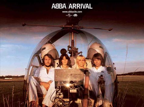 Abba Arrival, by Abba.  Front cover.  Album cover (2) Abba Arrival, James Last, Frida Abba, Roy Orbison, Sweet Caroline, Great Albums, Marvin Gaye, Eurovision Song Contest, Best Albums