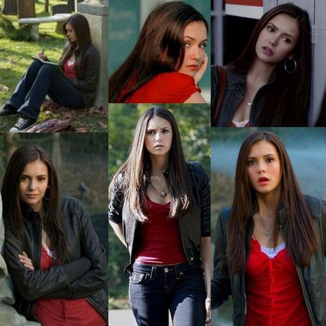 Mystic Aesthetic Outfit, Elena Outfits, Vampire Diaries Season 1, Elena Gilbert Style, Vampire Diaries Fashion, Vampire Fashion, Vampire Diaries Outfits, Catherine Zeta Jones, Mystic Falls