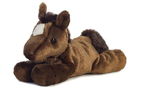 Animal Party Favors, Plush Horse, Soft Stuffed Animals, Orange Tabby Cats, Chestnut Horse, Brown Horse, Cute Stuffed Animals, Animal Companions, Chestnut Brown