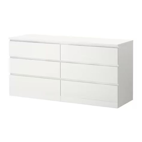 bedroom - IKEA White Drawers Ikea, Ikea White Furniture, White Ikea Dresser, Ikea White Drawers, Bedroom Ikea, Low Dresser, Ikea Dresser, Ikea Bedroom, White Drawers