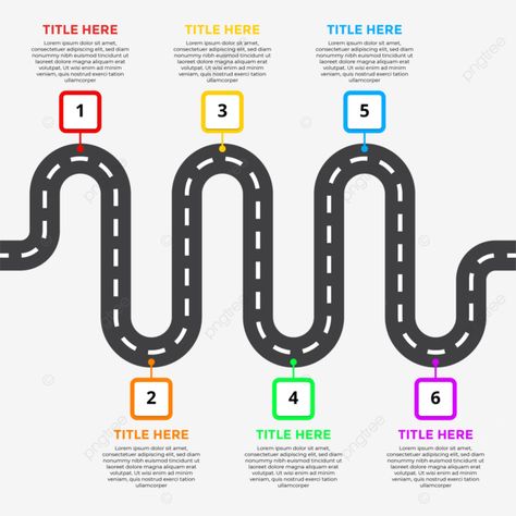 infographic road map with six numbers vector infographic road map information png Road Map Infographic, Road Map Template, Roadmap Infographic, Map Infographic, Vector Infographic, Road Map, Png Transparent Background, Png Transparent, Vector File