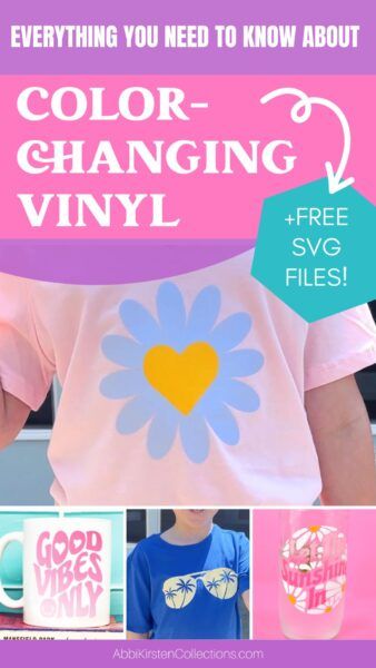 Color Changing Vinyl, Htv Vinyl, Paper Flower Tutorial, Cricut Tutorials, Vinyl Sheets, Retro Designs, Iron On Vinyl, Best Brands, Projects Ideas