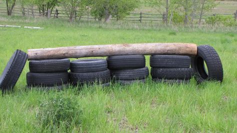 crosses made of horseshoes | ... cross country jumps (pics) at the Horse Chat forum - Horse Forums Homemade Cross Country Jumps, Cross Country Jumps Diy, Horse Jump Ideas Diy, Homemade Horse Jumps, Diy Cross Country Jumps, Diy Jumps, Xc Jumps, Horse Jumping Exercises, Riding Ideas