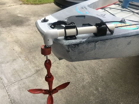 Kayak Mods, Kayak Modifications Diy, Kayak Dock Launch Diy, Diy Kayak Rack For Trailer, Diy Fishing Kayak Mods, Fishing Kayak Mods, Kayak Anchor, Fishing Boat Accessories, Kayak Fishing Accessories