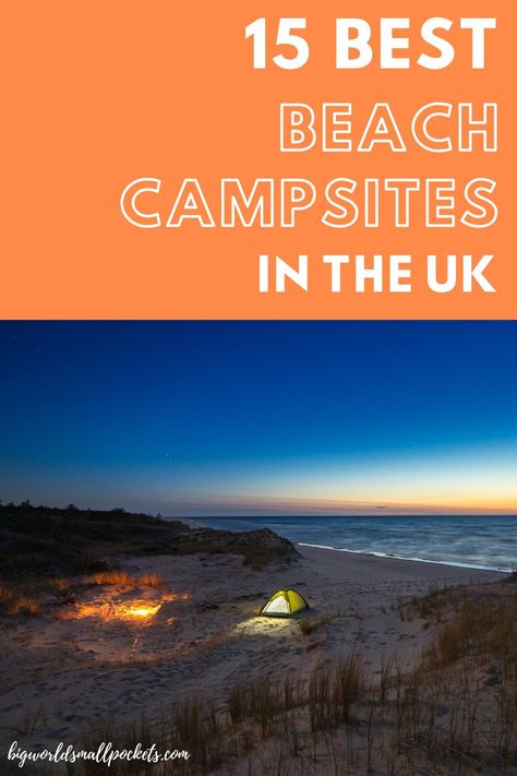 Uk Campsites, Road Trip Uk, Camping Cornwall, Uk Beach, Best Campervan, Camping Uk, Uk Beaches, Wild Camp, Visit Uk