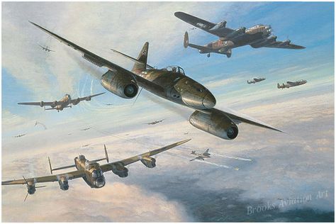 Messerschmitt Me 262 Adolf Galland, Ww2 Fighter Planes, Messerschmitt Me 262, Luftwaffe Planes, Me 262, Aviation Posters, Vintage Motorcycle Posters, Wwii Plane, Airplane Art