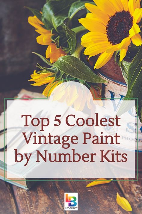 In the midst of our hectic schedules and fast-paced days, being able to sit back and relax is just about the greatest gift anyone can get!  Today, we’re presenting you with the 5 coolest vintage paint by number kits to get as a gift for yourself or your art-loving friend. Vintage Paint By Number, Beginners Painting, Canvas For Beginners, Ideas For Projects, Acrylic Painting Lessons, Acrylic Painting Tips, Painted Cups, Diy Oils, The Greatest Gift