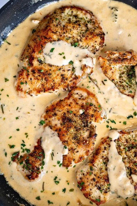 Easy One-Pan Boursin Chicken – Tastilly Boursin Cheese Stuffed Chicken, One Pan Boursin Chicken, Boursin Pasta With Chicken, Britscookin Recipes, Boursin Chicken Baked, Chicken And Boursin Cheese Recipe, Boursin Chicken Recipes, Chicken Boursin Recipe, Boursin Cheese Chicken