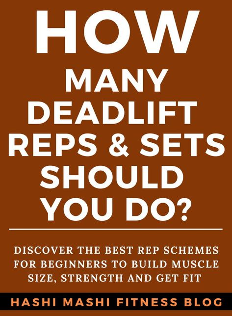 How Many Deadlift Reps and Sets Should You Do - A Beginners Guide.

Discover the best deadlift rep ranges according to your training goal. Lift Weights, Deadlift Workout, Dead Lift Workout, Reps And Sets, Muscular Endurance, Full Body Workout Routine, Weight Lifting Workouts, Plank Workout, Lose 20 Pounds