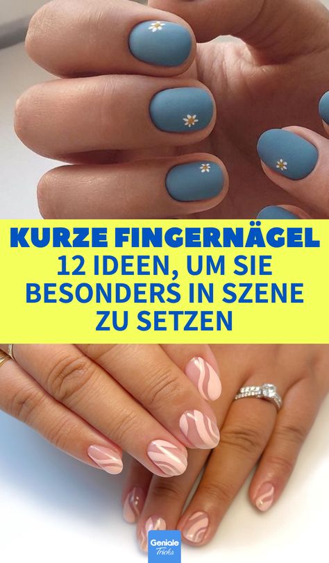 Kurze Fingernägel: 12 Ideen, um sie besonders in Szene zu setzen. Kurze Fingernägel lackieren: 12 Ideen. Kurze Fingernägel können ebenso gut aussehen wie lange. Welche Trends und Nagellacke besonders gut zu kurzen Nägeln passen, erfährst du hier. Lass dich von unseren Ideen inspirieren. Ideen kurze fingernägel, nagellack-inspiration, trends kurze nägel, Nagellack für kurze nägel, fingernägel gut aussehen Nails Kurz, Nagellack Trends, Under Eye Bags, July Nails, Nail Designs Spring, Glow Up?, Trendy Nails, Spring Nails, Stylish Nails