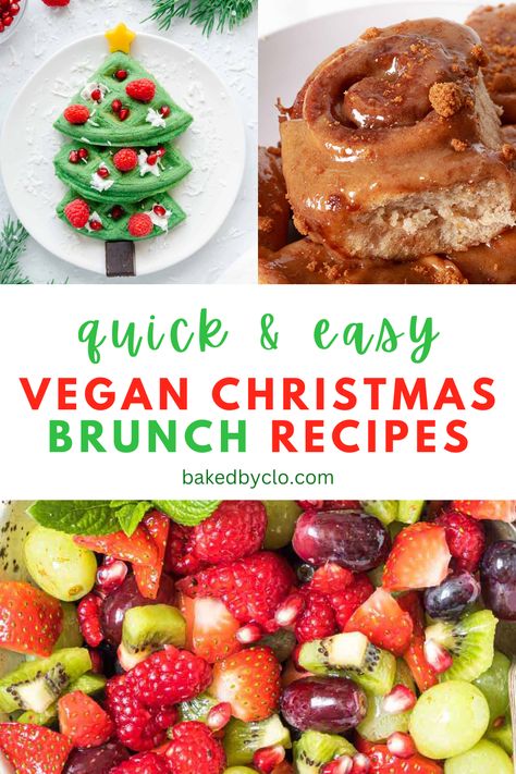 Create holiday magic with these easy vegan Christmas brunch ideas. Savor the flavors of the season with a festive morning spread. Vegan Christmas Breakfast Ideas, Vegan Brunch Ideas For A Crowd, Vegan Christmas Brunch, Easy Vegan Brunch, Vegan Christmas Breakfast, Gluten Free Christmas Breakfast, Easy Christmas Brunch Ideas, Vegan Brunch Ideas, Vegan Brunch Party