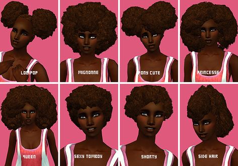 TS2 Updates March 21 - April 9 2017 Sims 2 Afro Hair, Sims Cc Pack, Sims 2 Hair Cc, Sims 2 Cc Hair, Sims 2 Makeup, Tomboy Hair, Sims2 Cc, Old Laptop, Black Lagoon Anime