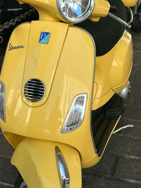 European summer yellow vespa Italy Eurosummer Vespa In Italy, Yellow Vespa, European Summer, Vroom Vroom, In Italy, Italy, Yellow, Quick Saves