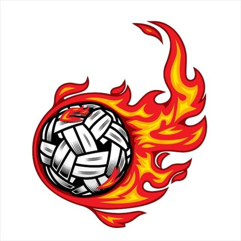 Sepak takraw ball on fire vector illustr... | Premium Vector #Freepik #vector #takraw #fire-ball #red-ball #object Sepak Takraw Ball, Sepak Takraw, Character Tattoos, Fire Vector, Joker Poster, Ball Drawing, Daruma Doll, Cartoon Character Tattoos, Character Pictures