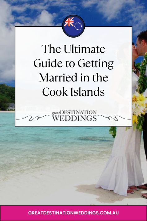 If you’re seeking the perfect island destination for a destination wedding, may we suggest a true South Pacific paradise? The Cook Islands! No crowds or big-city bustle here: you won’t even find a traffic light. Just screensaver scenery, chilled island vibes, plenty of Polynesian charm, and what is widely touted as the world’s most beautiful lagoon, Aitutaki. Want to Say ‘I Do’ in Paradise? Our Ultimate Guide to Getting Married in the Cook Islands will show you how! Cook Island Wedding, Tropical Landscapes, Cook Island, Wedding Adventure, Wedding Aesthetics, Venue Inspiration, Island Destinations, Wedding Venue Inspiration, Destination Wedding Planning